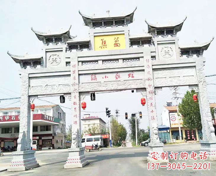 泉州牌坊雕塑:传承古典文化,新的艺术精粹