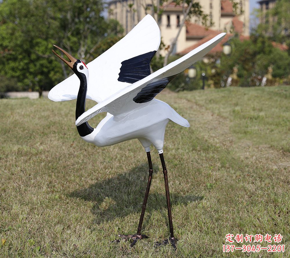 泉州贵族气质,匠心精神:古人仙鹤雕塑