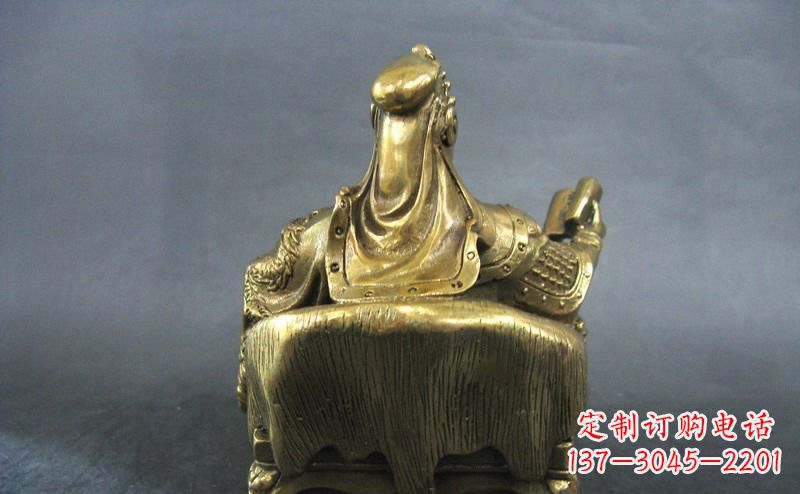泉州关公雕像·铜雕精美