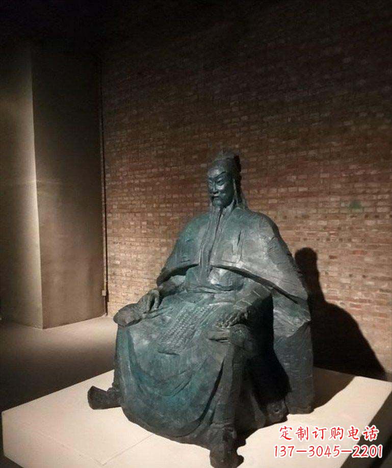 泉州关公古代名人铜雕