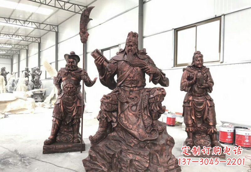 泉州雕刻关公,传承历史文化
