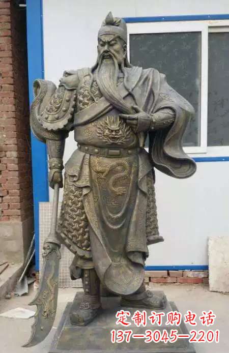 泉州中领雕塑:传承传说,精美制作关羽铜雕