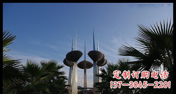 泉州不锈钢避雷针抽象雕塑