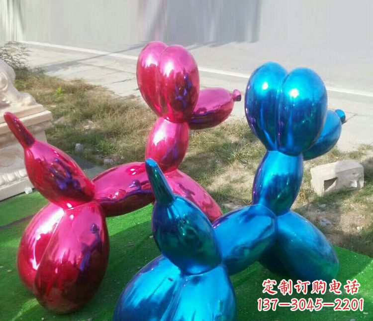 泉州中领雕塑:精美不锈钢小狗雕塑,给您带来温馨的家庭氛围!