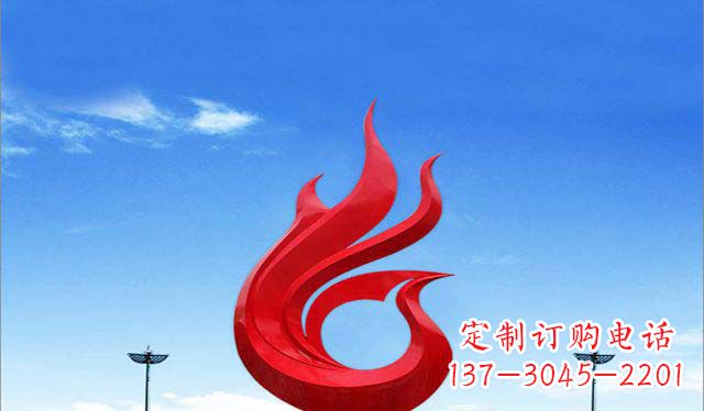 泉州广场不锈钢凤凰雕塑1