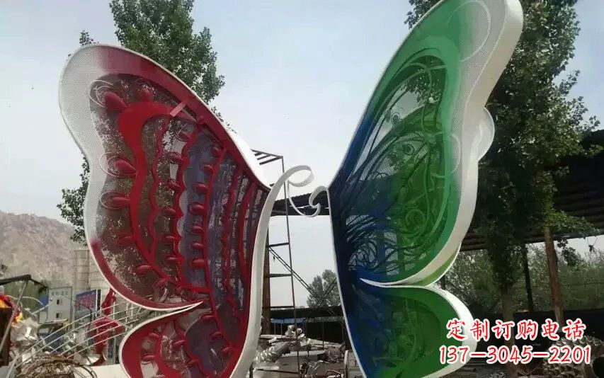 泉州精美不锈钢蝴蝶雕塑