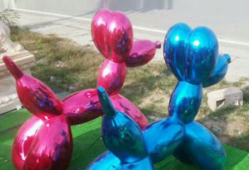 泉州中领雕塑：精美不锈钢小狗雕塑，给您带来温馨的家庭氛围！