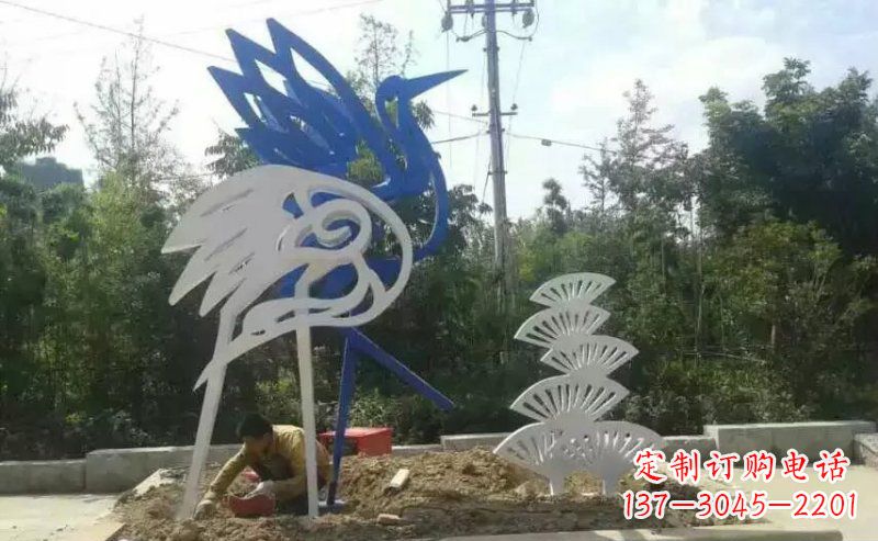 泉州精美天鹅不锈钢雕塑