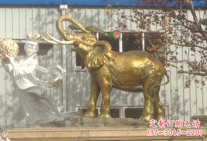 泉州广场大象雕塑