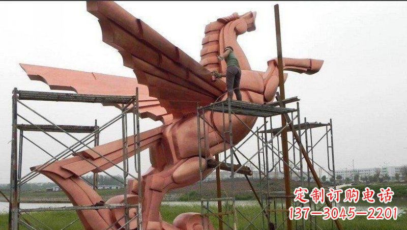 泉州飞马铜雕:完美艺术品