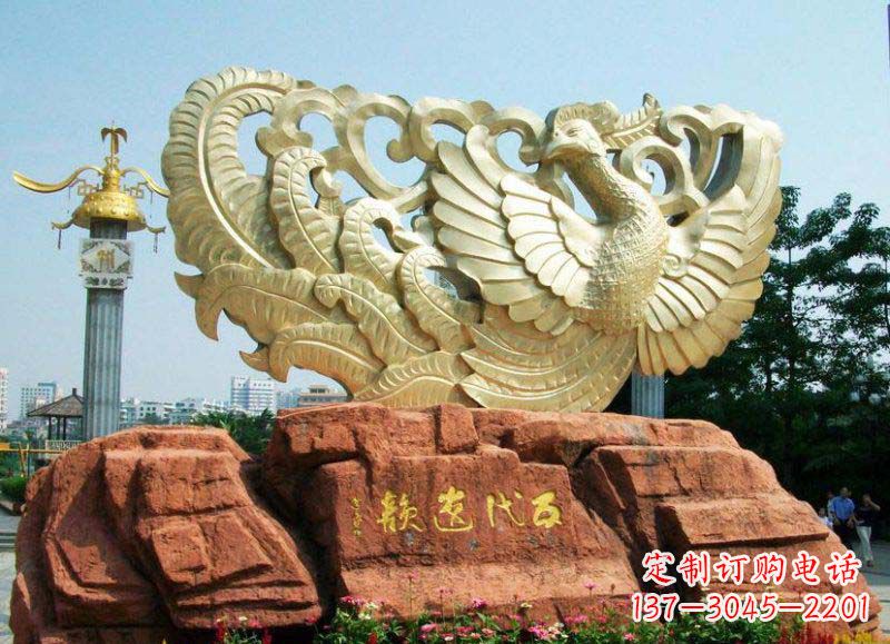 泉州中领雕塑凤凰雕塑,精美绝伦