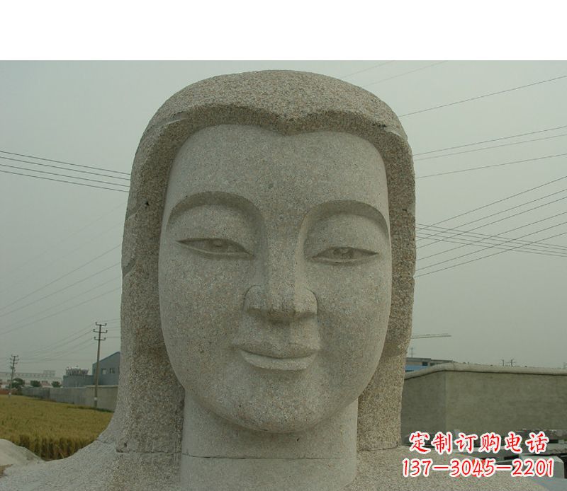 泉州广场黄河母亲石雕