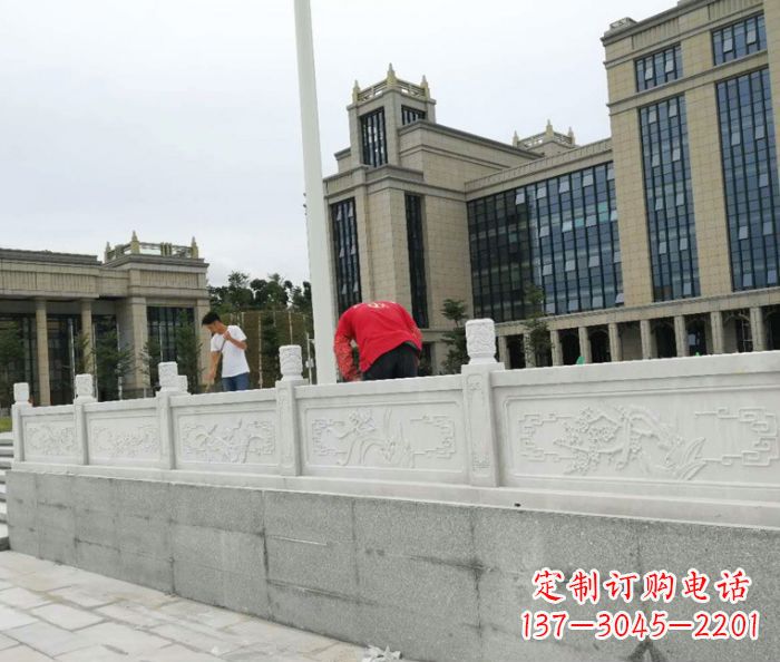 泉州广场景观大理石栏板雕塑 (2)