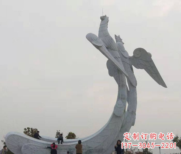泉州广场景观凤凰石雕