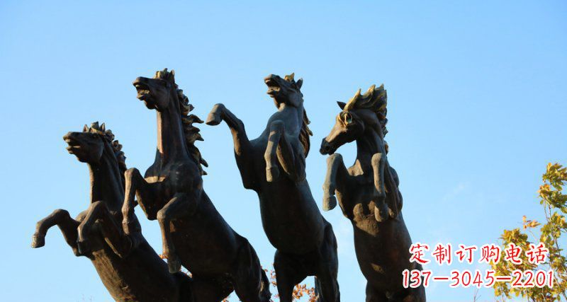 泉州典雅精美的铜动物雕塑