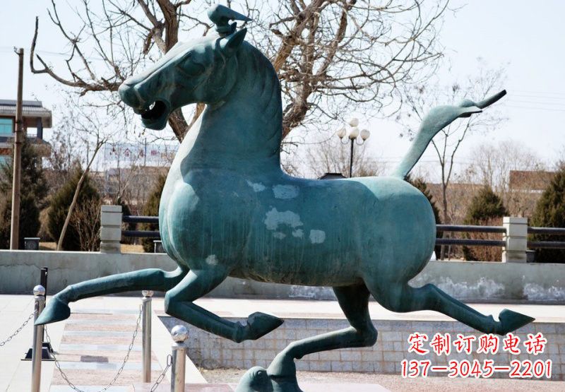 泉州艺术品马踏飞燕铜雕塑