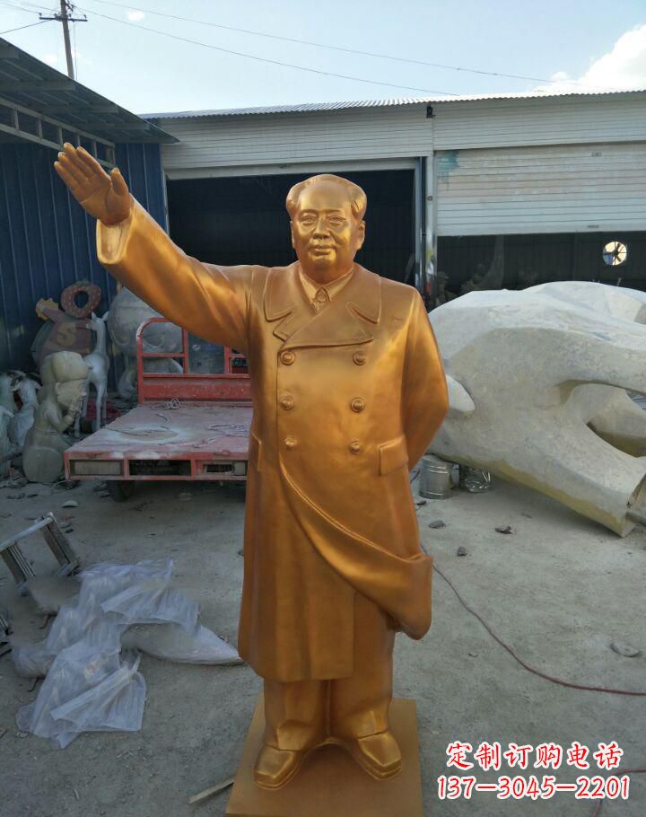 泉州毛主席铜雕——定制精美大型雕塑