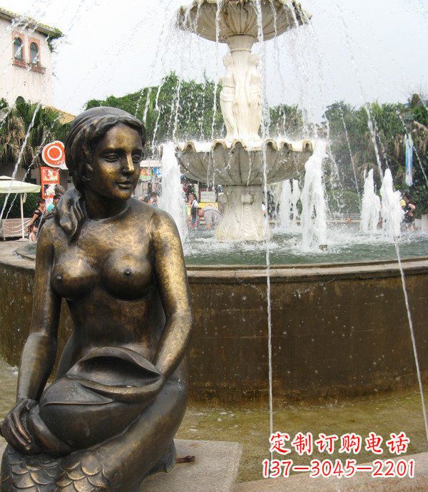 泉州海螺景观铜雕展现经典之美