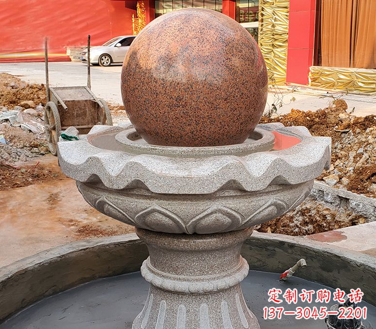 泉州广场喷泉石雕