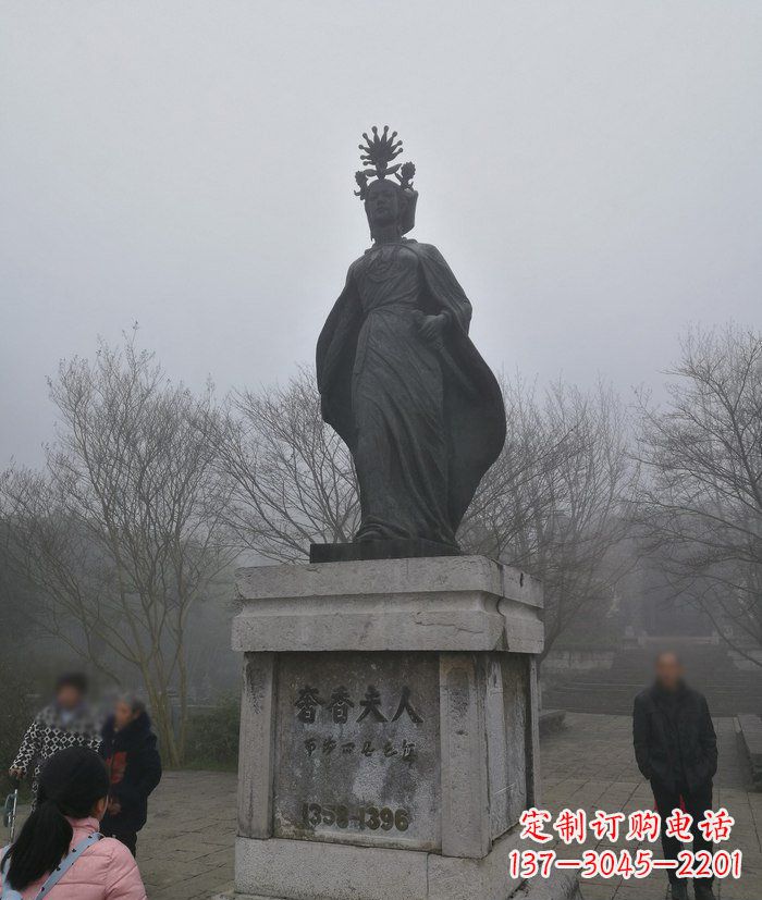 泉州精美典雅的名人铜雕