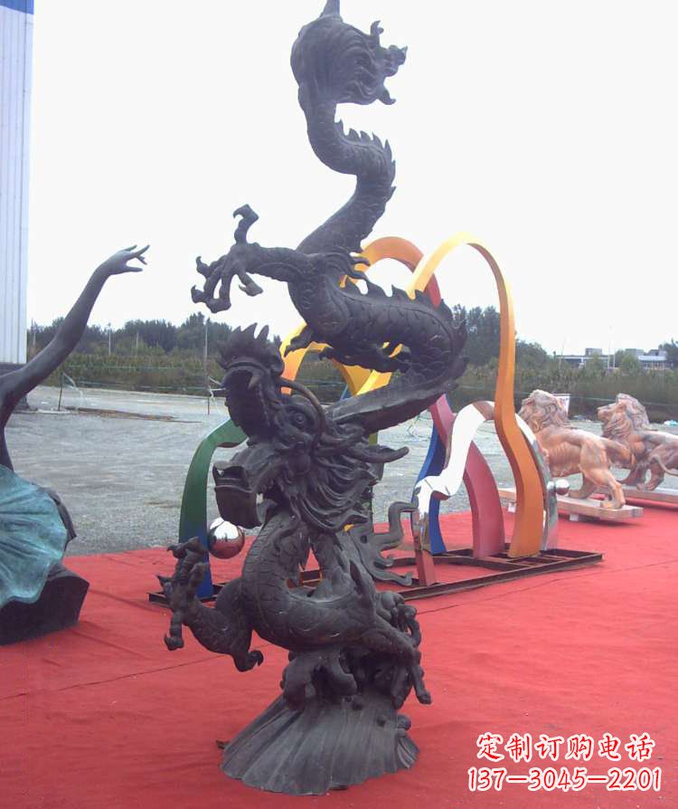 泉州精美铜雕龙,汇聚古典气息