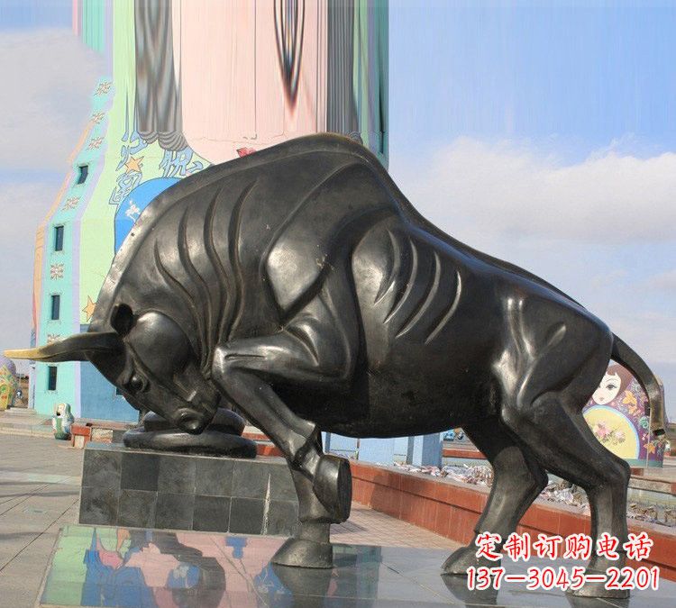 泉州十二生肖牛铜雕,传承千年传统