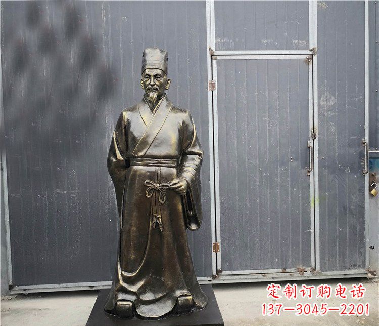 泉州中领雕塑为您打造象征李时珍行医的雕塑