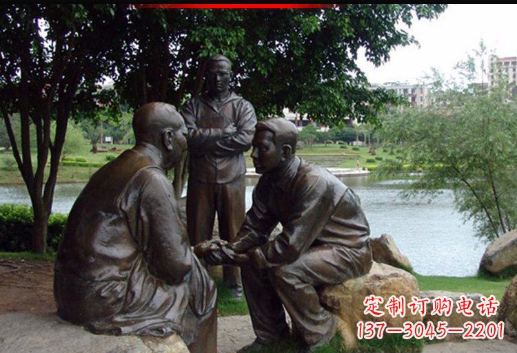 泉州中领雕塑:精美老人雕塑