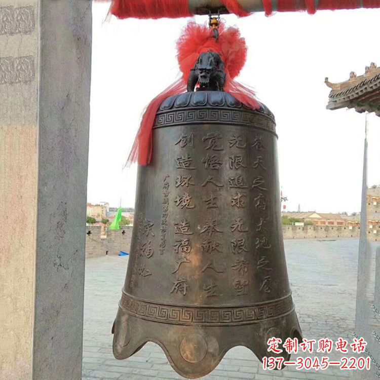 泉州广场铜钟雕塑