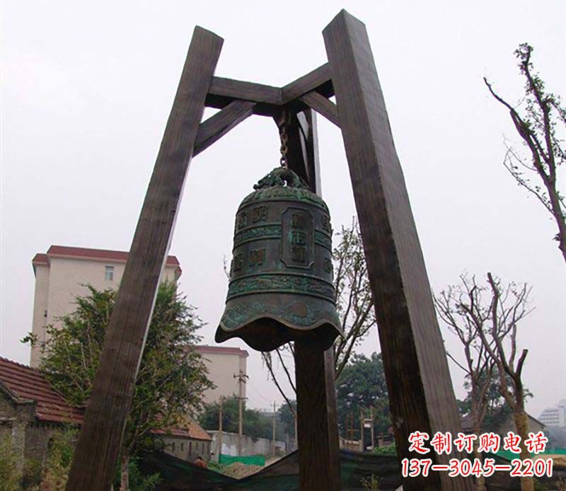泉州大型铜钟雕塑——倍受关注的雕塑定制品