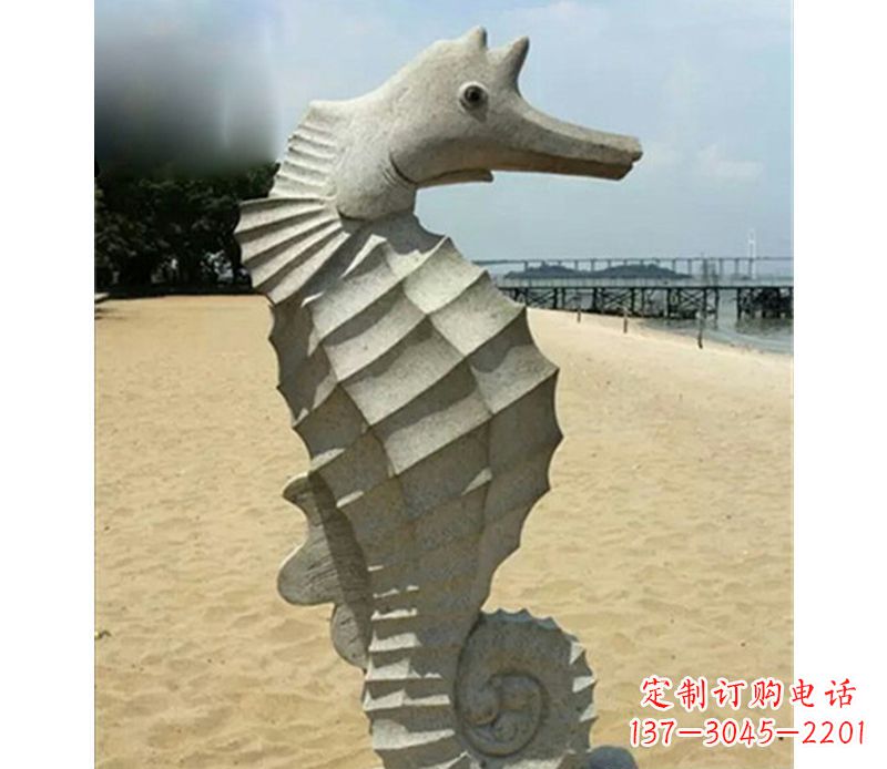 泉州海马雕塑,海边景观装饰精美雕刻
