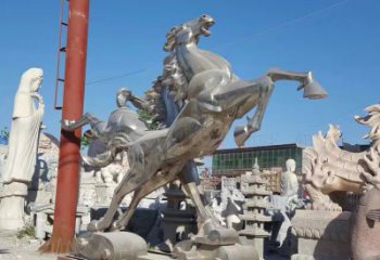 泉州精致大气的不锈钢飞马雕塑