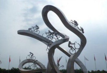 泉州让你个性十足的自行车雕塑