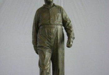 泉州中领雕塑：经典革命人物毛主席铜雕
