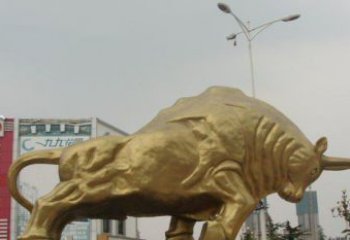 泉州拓荒牛铜雕塑-充满历史气息的精美雕塑