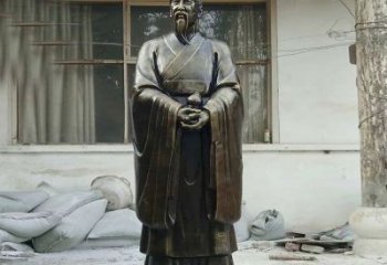 泉州扁鹊人物铜雕塑，高雅栩栩如生