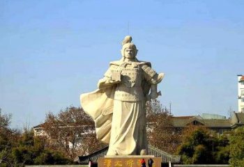 泉州韩信西汉军事家雕像，引领西汉文化风采
