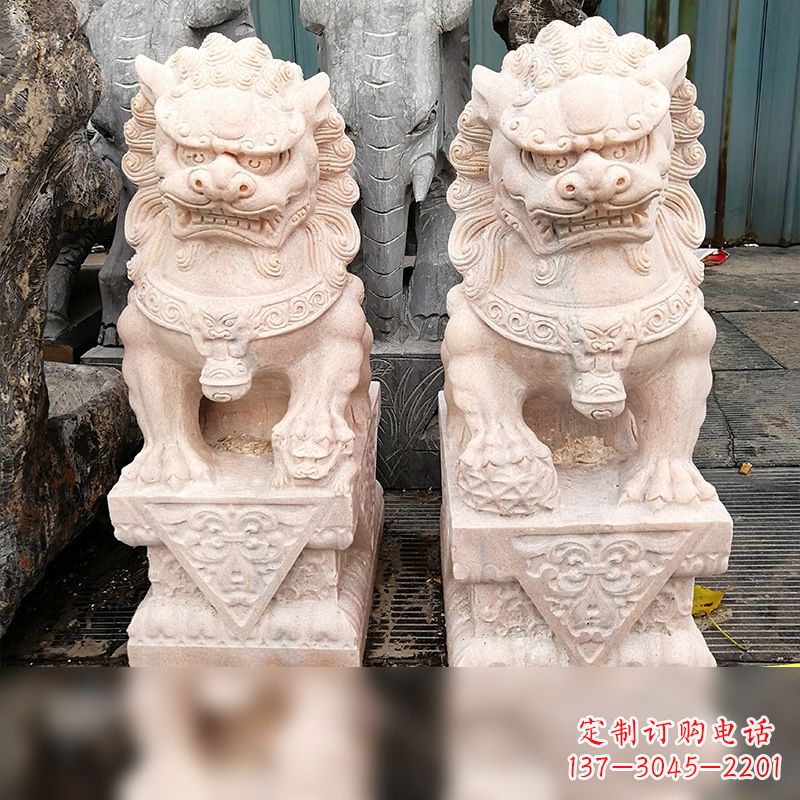 泉州汉白玉北京狮子雕塑