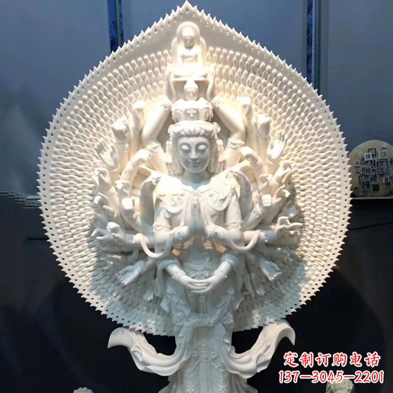 泉州中领雕塑以精细的玉石雕刻工艺,精心制作了…