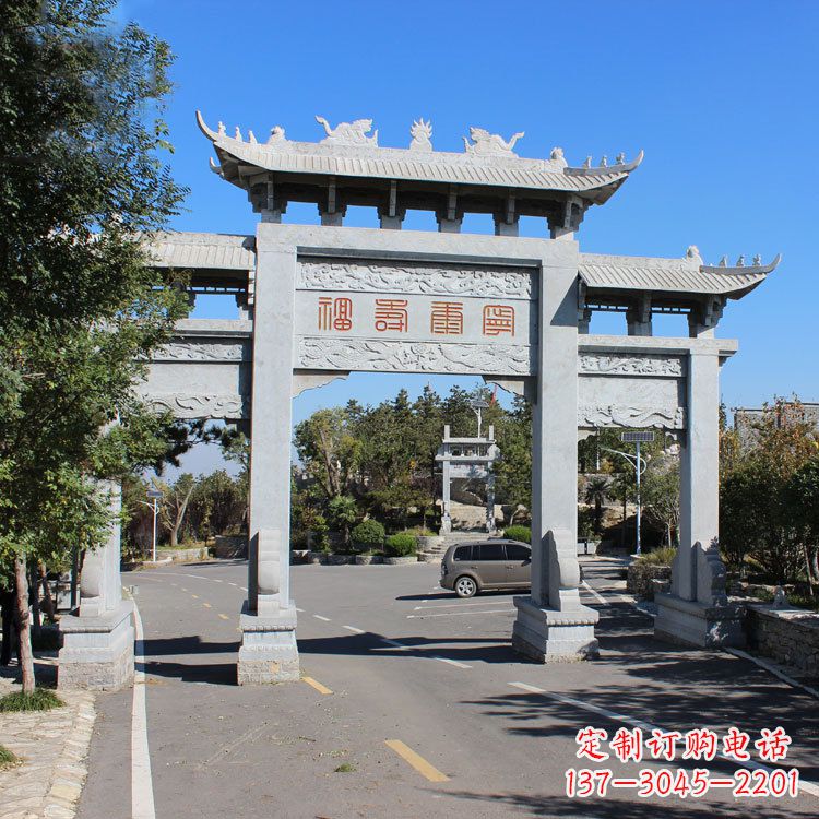 泉州全国工艺品级石雕牌坊
