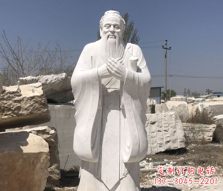泉州儒雅中国风孔子雕塑