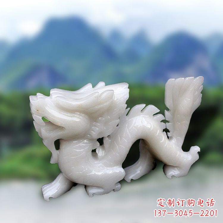 泉州汉白玉龙雕塑饱含着中国传统文化的气息,是…