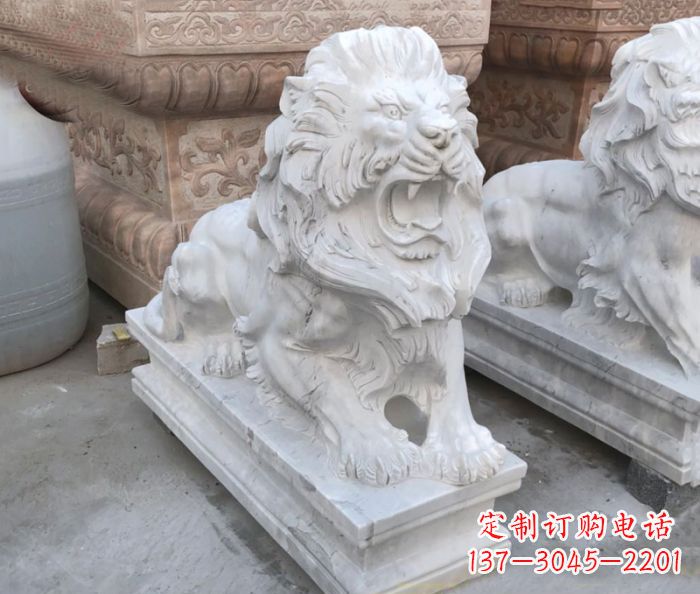 泉州西洋狮子雕塑,装点家门口