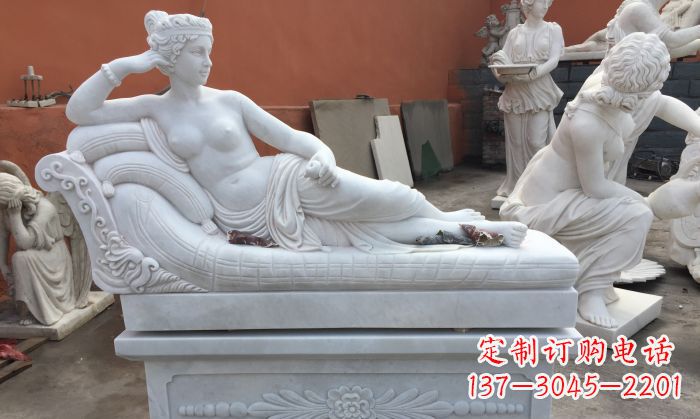 泉州中领雕塑汉白玉女人雕塑将精湛的雕刻技艺与…