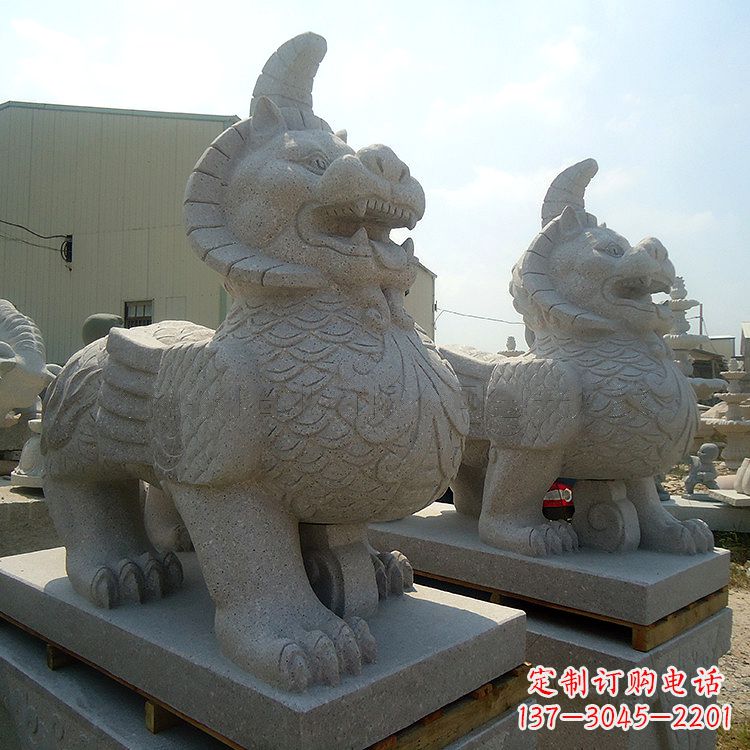 泉州珍贵上古神兽动物雕塑