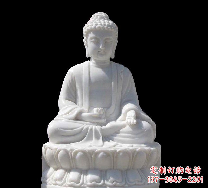 泉州高品质汉白玉如来雕塑