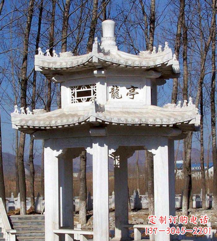 泉州合肥双层石雕凉亭,助您畅享凉爽景致