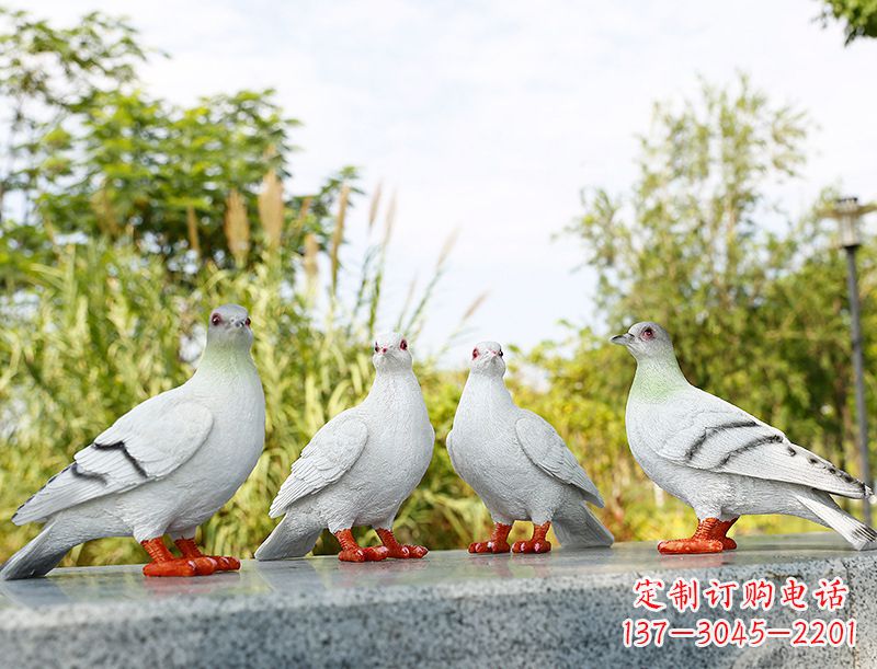 泉州中领雕塑-象征和平的标志之鸽