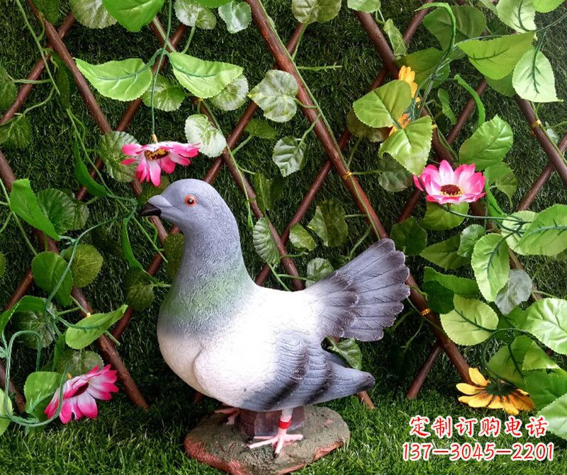 泉州和平鸽不锈钢雕塑