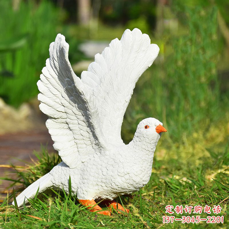 泉州和平鸽抽象雕塑